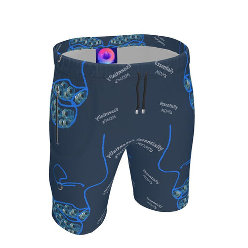 Essentially Blue Kisses Shorts