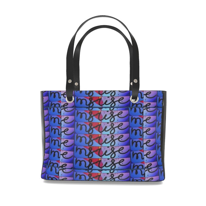 "The Lions Strength" (BLACK) Handbag by: Msrise  Msrise& The Lions Strength
