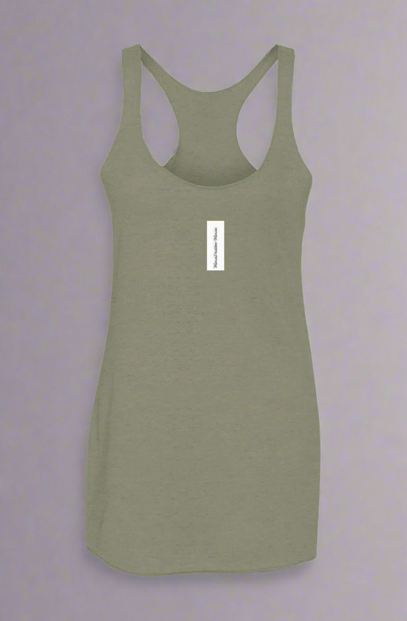 MDM's Women’s Triblend Racerback Tank